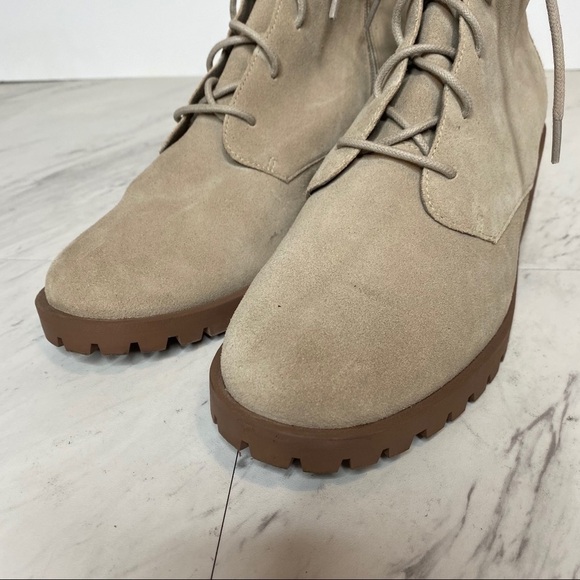 Caslon Keaton Water Resistant Natural Lace Boot 11 - Picture 8 of 12